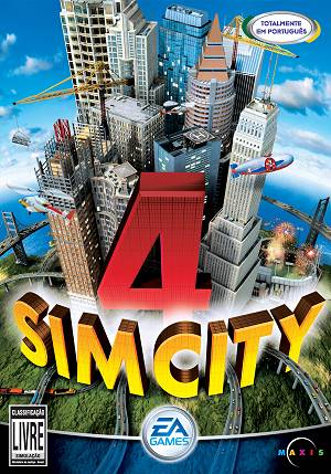 Tela do jogo 'SimCity 4'
